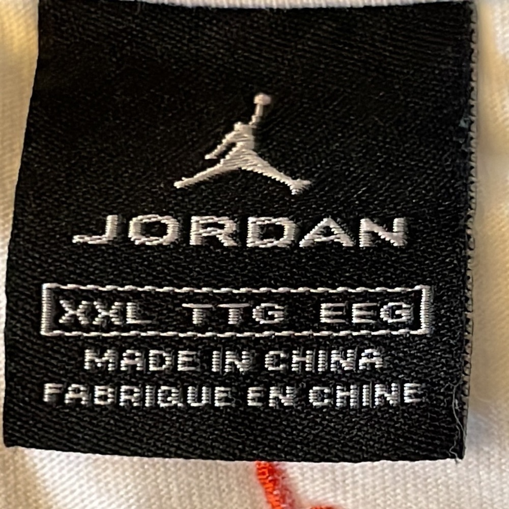 Nike Michael Jordan Air Jordan vintage 1993 finals scoring record shirt XXL - Picture 3 of 10